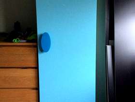 Freecycle Blue IKEA wardrobe (2006)