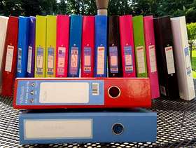 Freecycle Collection of ring binders and lever arch folders