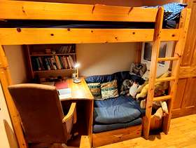 Freecycle Thuka furniture maxi #08 high bed with desk and pull-out ...