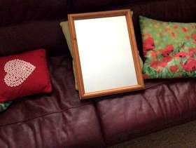 Freecycle Small Hanging Mirror