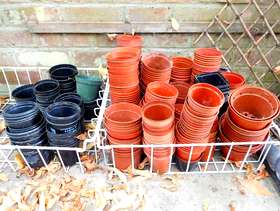 Freecycle Flower pots