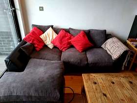 Freecycle Sofa. 3 seater. L shaped