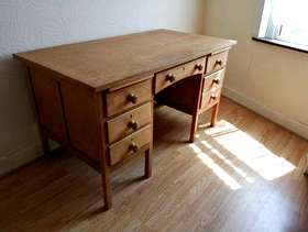 Freecycle Desk Vintage school masters