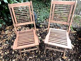 Freecycle 4 x garden Chairs