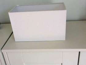 Freecycle Rectangular lampshades