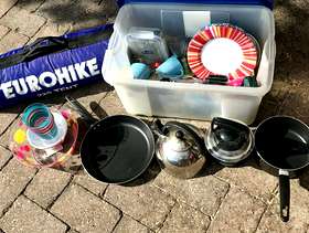 Freecycle Tent and camping accessories