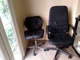 Freecycle Two computer chairs