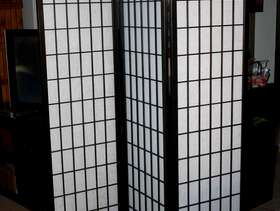 Freecycle Japanese-styled privacy screen