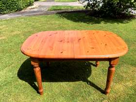 Freecycle Pine Dining Room Table