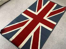 Freecycle Union Jack rug