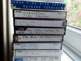 Freecycle Stan Kenton cassette tapes