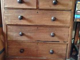 Freecycle Old chest of drawers