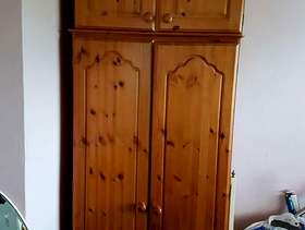 Freecycle Pine wardrobe