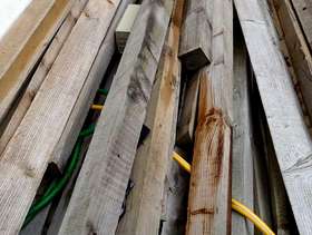 Freecycle 50+ lengths of 3mtr long wooden arris rails