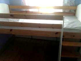 Freecycle Mid-sleeper bed