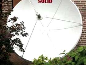 Freecycle C-band satellite dish