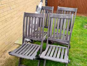 Freecycle Garden chairs and parasol