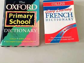 Freecycle English & French Primary School Dictionaries