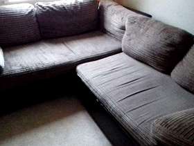 Freecycle Corner sofa
