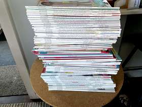 Freecycle SEW magazines