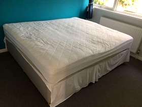 Freecycle Super kingsize divan bed