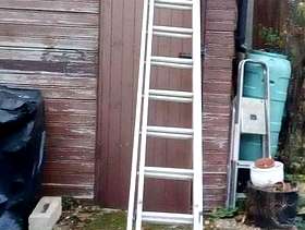 Freecycle Aluminium extension ladder