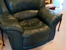 Freecycle Large leather armchair