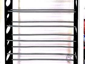Freecycle Black shoe rack