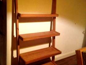 Freecycle Ladder shelf