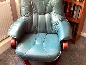 Freecycle Leather Chair