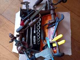 Freecycle Box of very old tools