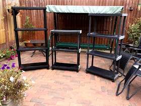 Freecycle Plastic shelves