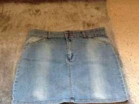 Freecycle Denim Mini Skirt
