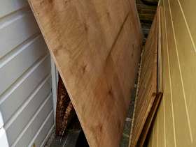 Freecycle 1 sheet ply + 1 sheet plasterboard