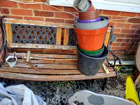 Freecycle Garden bench