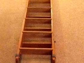 Freecycle Vintage wooden loft ladder
