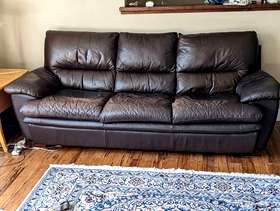 Freecycle Leather couch
