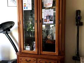 Freecycle Display cabinet