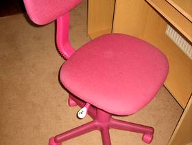 Freecycle Girl's pink swivel chair