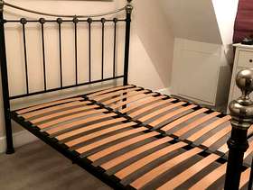 Freecycle King Size Metal Bedstead