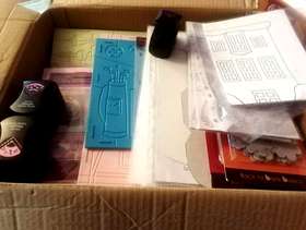 Freecycle Big box of various craft items