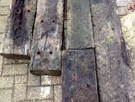 Freecycle Genuine Solid Railway Sleepers - Collect from Guildford GU1