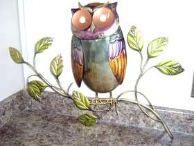Freecycle Metal wall art of owl durrington £5