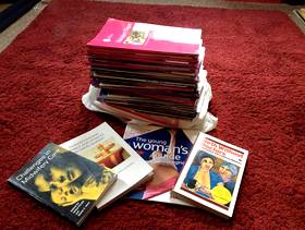 Freecycle Midwifery journals, books and pinard stethoscope