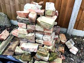 Freecycle Reclaimed Edwardian Red Bricks