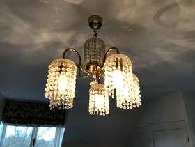 Freecycle Chandelier