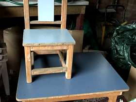 Freecycle Children’s table and 2 chairs