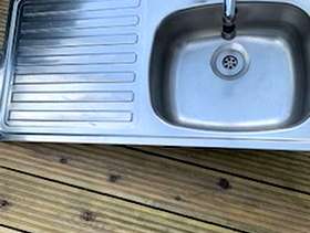 Freecycle Stainless steel kitchen sink