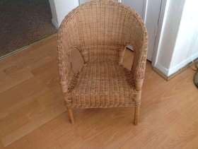 Freecycle Childs Wicker Chair