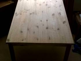Freecycle Ikea solid pine dining table (Ingo)